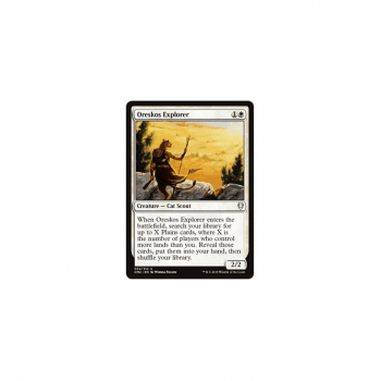 Oreskos Explorer : COMMANDER ANTHOLOGY 2018 032/312 - Magic the Gathering Single Card