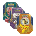 Pokemon Battle Heart Tin - Set of 3 (Pikachu-EX, Volcanion-EX & Magearna-EX) - Image 2
