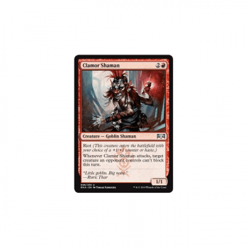 Clamor Shaman : RAVNICA ALLEGIANCE 096/259 - Magic the Gathering Single Card