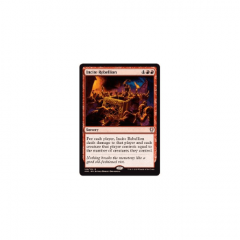 Incite Rebellion : COMMANDER ANTHOLOGY 2018 108/312 - Magic the Gathering Single Card