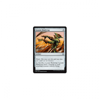 Leonin Bladetrap : COMMANDER ANTHOLOGY 219/320 - Magic the Gathering Single Card