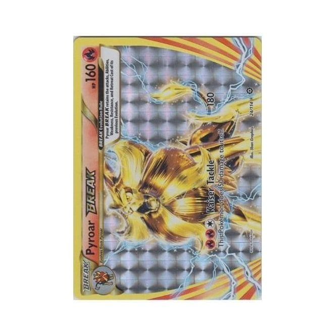 Pokemon Single Card XY - STEAM SIEGE - 024/114 : Pyroar BREAK | Chaos Cards Pokemon Single Card XY - STEAM SIEGE - 024/114 : Pyroar BREAK | Chaos Cards