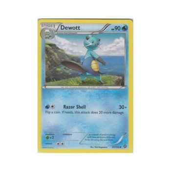 Dewott : XY - STEAM SIEGE 031/114 - Pokemon Single Card