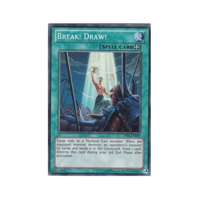 Break Draw Yu-Gi-Oh! Card AP04-EN009 Break! Draw! (Super Rare) | Chaos Cards
