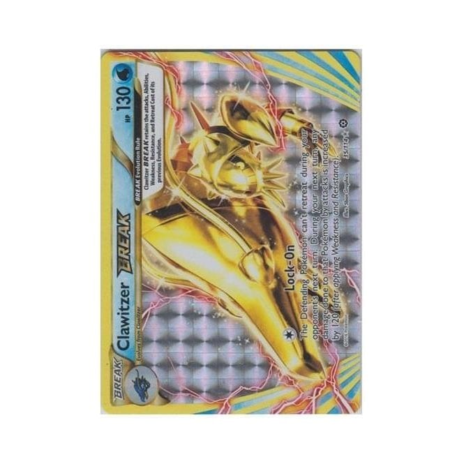 clawitzer break pokemon card 35/114 XY Steam Siege Holo Bourbon Bullion & Coins During your next turn Clawitzer BREAK Ultra Rare Holo