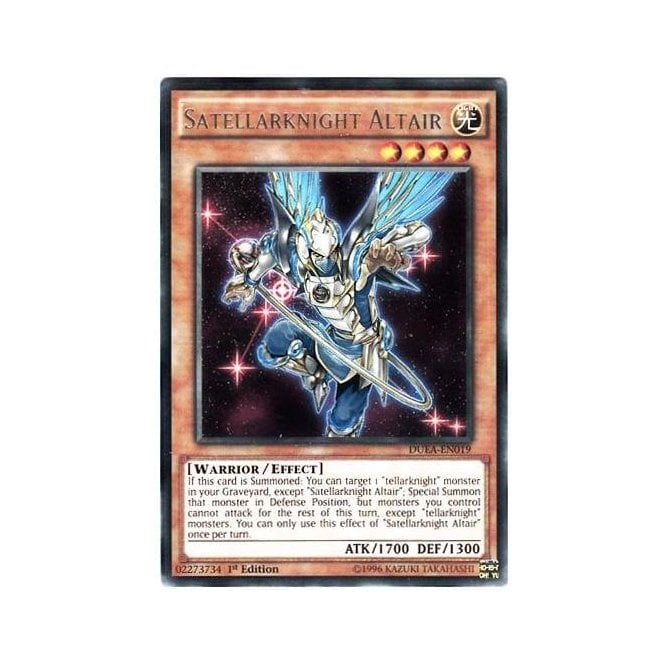 Yu-Gi-Oh! Card DUEA-EN019 Satellarknight Altair (Rare) | Chaos Cards