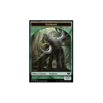 Elephant (TOKEN) : COMMANDER ANTHOLOGY TOKEN 10/21 - Magic the Gathering Single Card