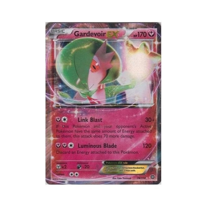 Pokemon Single Card XY - STEAM SIEGE - 078/114 : Gardevoir EX | Chaos Cards Pokemon Single Card XY - STEAM SIEGE - 078/114 : Gardevoir EX | Chaos Cards