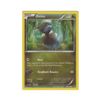 Deino : XY - STEAM SIEGE 084/114 - Pokemon Single Card