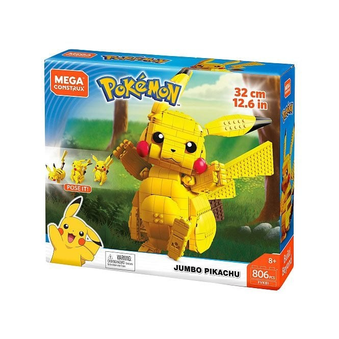 Pokemon Construction Set Jumbo Pikachu