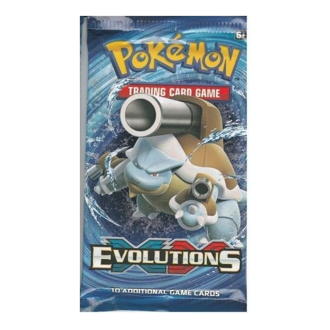 Pokemon Sealed Booster Pack (10 Cards) - XY Evolutions | Chaos Cards Pokemon Sealed Booster Pack (10 Cards) - XY Evolutions | Chaos Cards