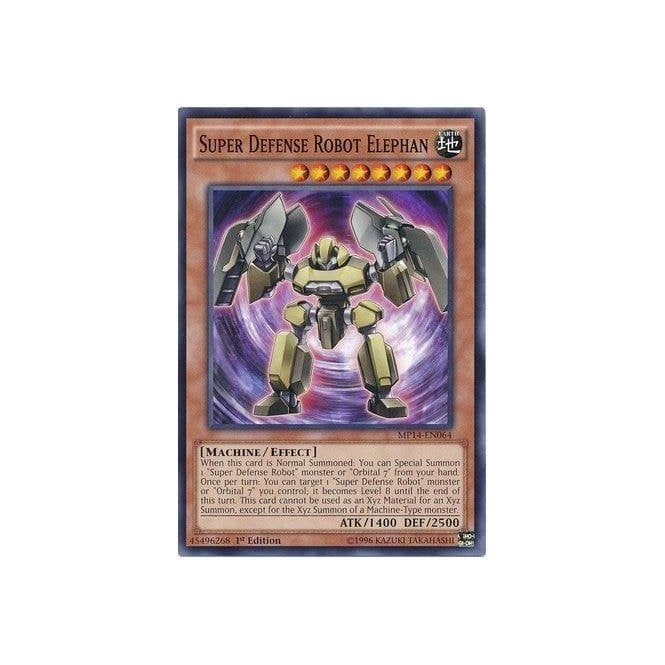 Yu-Gi-Oh! Card MP14-EN064 Super Defense Robot Elephan (Common) | Chaos Cards Yu-Gi-Oh! Card MP14-EN064 Super Defense Robot Elephan (Common) | Chaos Cards