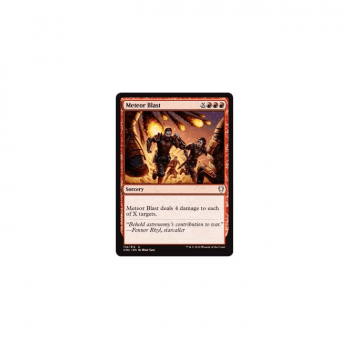 Meteor Blast : COMMANDER ANTHOLOGY 2018 114/312 - Magic the Gathering Single Card