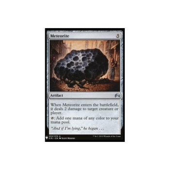 Meteorite : MYSTERY BOOSTER 1709 - Magic the Gathering Single Card