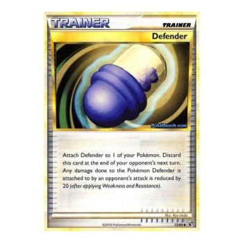 Defender : HS UNDAUNTED 72/90 - Pokemon Single Card