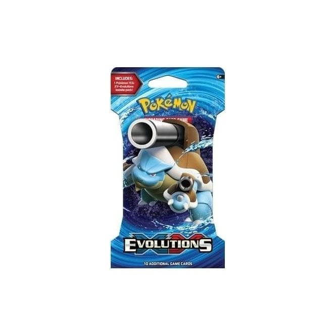 Pokemon Sealed Booster Pack (10 cards) : Blastoise - XY Evolutions (Blister Pack) | Chaos Cards Pokemon Sealed Booster Pack (10 cards) : Blastoise - XY Evolutions (Blister Pack) | Chaos Cards