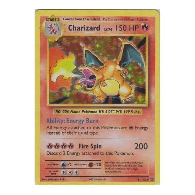 Pokemon Single Card XY EVOLUTIONS (Reverse Holo) 011/108