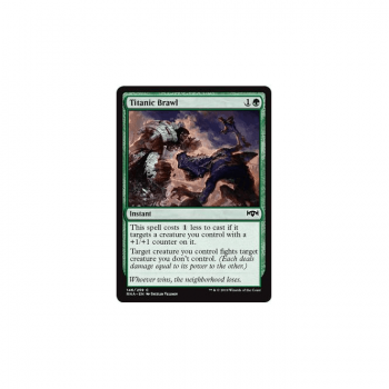 Titanic Brawl : RAVNICA ALLEGIANCE 146/259 - Magic the Gathering Single Card