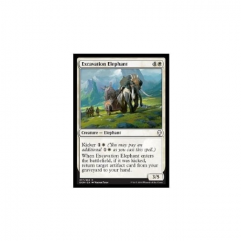 Excavation Elephant : DOMINARIA 017/280 - Magic the Gathering Single Card