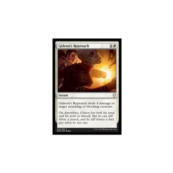 Gideon's Reproach : DOMINARIA 019/280 - Magic the Gathering Single Card