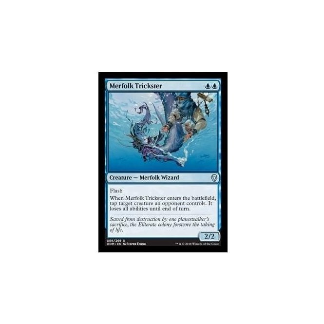 Merfolk Trickster : DOMINARIA 056/280 - Magic the Gathering Single Card Merfolk Trickster : DOMINARIA 056/280 - Magic the Gathering Single Card