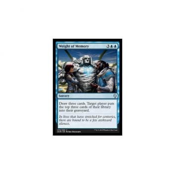 Weight of Memory : DOMINARIA 074/280 - Magic the Gathering Single Card