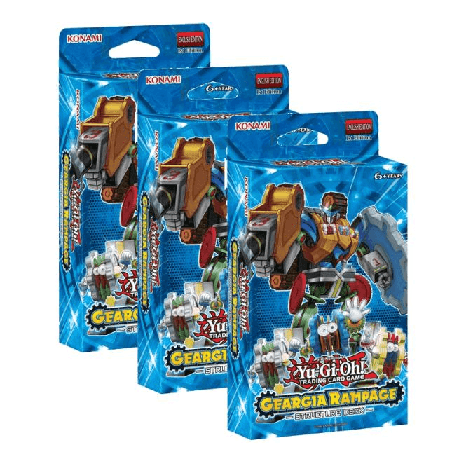 Yu-Gi-Oh! Structure Deck - Geargia Rampage x3 | Chaos Cards Yu-Gi-Oh! Structure Deck - Geargia Rampage x3 | Chaos Cards