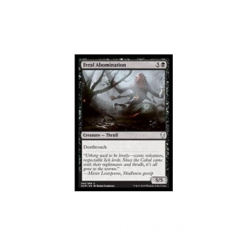 Feral Abomination : DOMINARIA 092/280 - Magic the Gathering Single Card