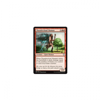 Thundercloud Shaman : COMMANDER ANTHOLOGY 2018 123/312 - Magic the Gathering Single Card