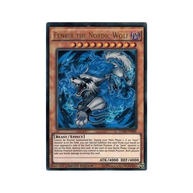 Yu-Gi-Oh! Promo Card LC05-EN002 Fenrir The Nordic Wolf | Chaos Cards Yu-Gi-Oh! Promo Card LC05-EN002 Fenrir The Nordic Wolf | Chaos Cards