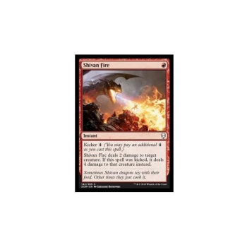 Shivan Fire : DOMINARIA 142/280 - Magic the Gathering Single Card
