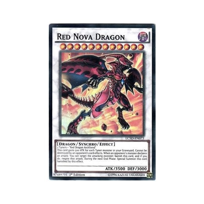 Yu-Gi-Oh! Card LC5D-EN073 Red Nova Dragon (Super Rare) | Chaos Cards Yu-Gi-Oh! Card LC5D-EN073 Red Nova Dragon (Super Rare) | Chaos Cards