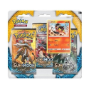 Pokemon 3 Pack Blister : Litten - Sun and Moon