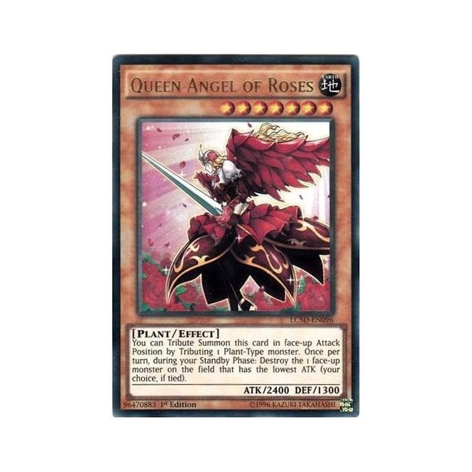 Yu-Gi-Oh! Card LC5D-EN096 Queen Angel of Roses (Ultra Rare) | Chaos Cards