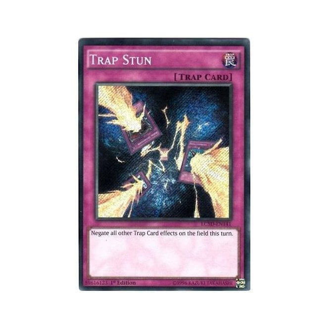 Yu-Gi-Oh! Card LC5D-EN141 Trap Stun (Secret Rare) | Chaos Cards Yu-Gi-Oh! Card LC5D-EN141 Trap Stun (Secret Rare) | Chaos Cards