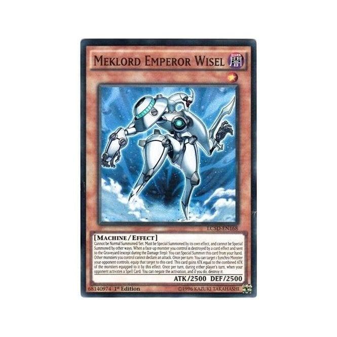 Yu-Gi-Oh! Card LC5D-EN168 Meklord Emperor Wisel (Super Rare) | Chaos Cards