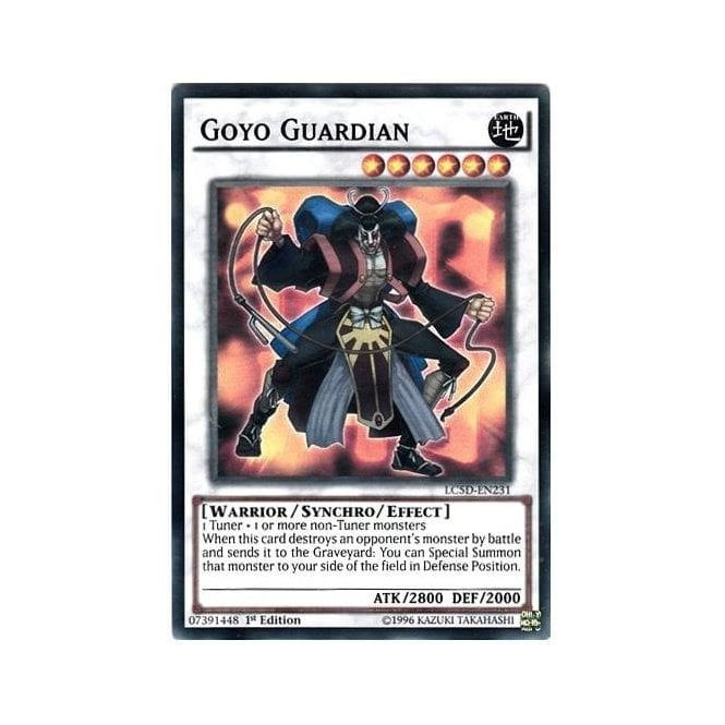 Yu-Gi-Oh! Card LC5D-EN231 Goyo Guardian (Super Rare) | Chaos Cards Yu-Gi-Oh! Card LC5D-EN231 Goyo Guardian (Super Rare) | Chaos Cards
