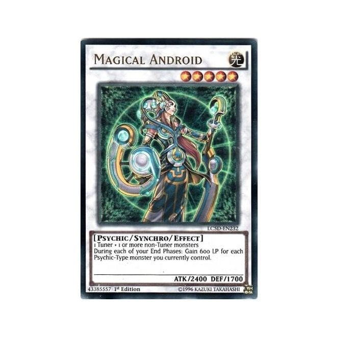 Yu-Gi-Oh! Card LC5D-EN232 Magical Android (Ultra Rare) | Chaos Cards