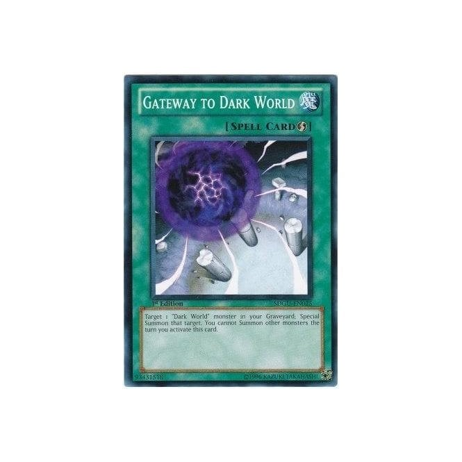Yu-Gi-Oh! Card SDGU-EN025 Gateway to Dark World (Common) | Chaos Cards Yu-Gi-Oh! Card SDGU-EN025 Gateway to Dark World (Common) | Chaos Cards