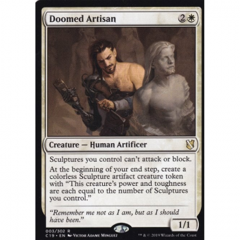 Doomed Artisan : COMMANDER 2019 003/302 - Magic the Gathering Single Card