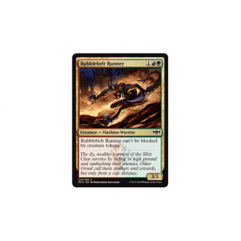 Rubblebelt Runner : RAVNICA ALLEGIANCE 202/259 - Magic the Gathering Single Card