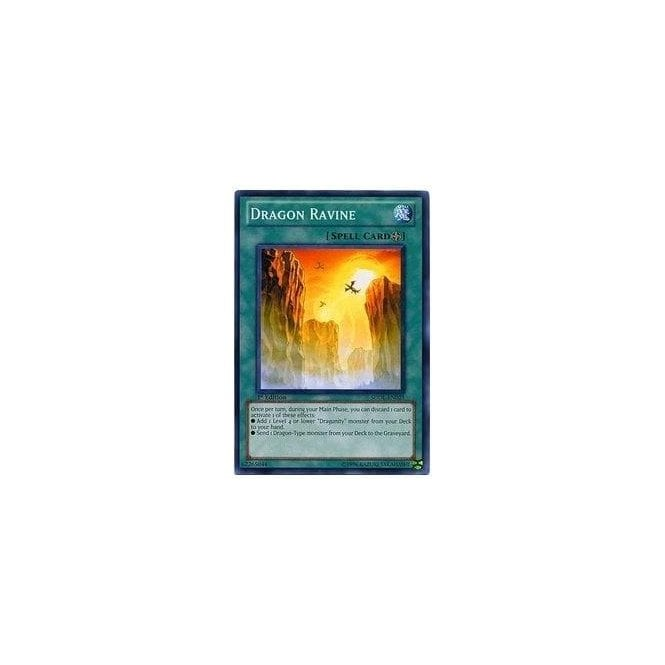 Yu-Gi-Oh! Card SDDL-EN021 Dragon Ravine (Common) | Chaos Cards