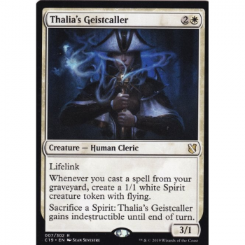 Thalia's Geistcaller : COMMANDER 2019 007/302 - Magic the Gathering Single Card