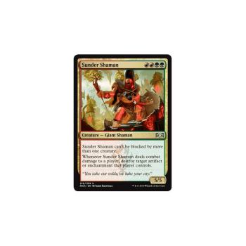 Sunder Shaman : RAVNICA ALLEGIANCE 210/259 - Magic the Gathering Single Card