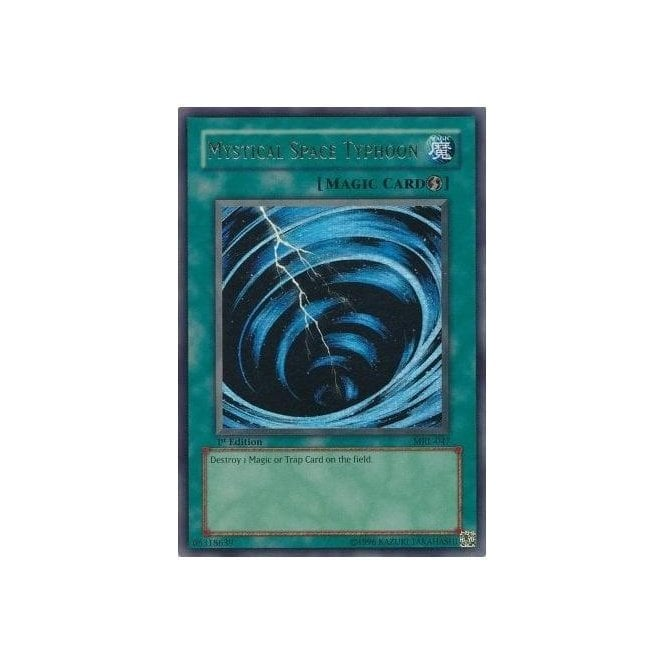 YuGiOh! Card MRL047 Mystical Space Typhoon (Ultra Rare) Chaos Cards