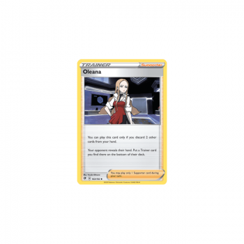 Oleana : SWORD AND SHIELD - REBEL CLASH 163/192 - Pokemon Single Card