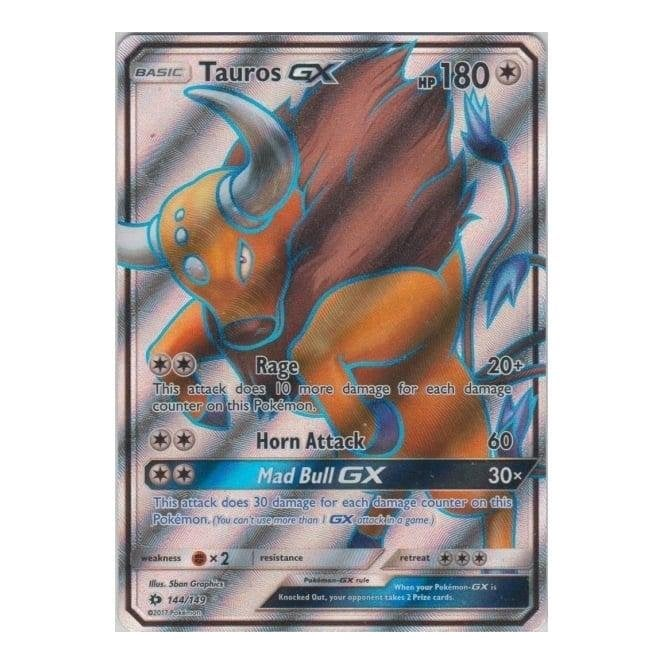 Pokemon Single Card Sm Sun Moon Base Set 144 163 Tauros Gx Chaos Cards Pokemon Single Card Sm Sun Moon Base Set 144 163 Tauros Gx Chaos Cards