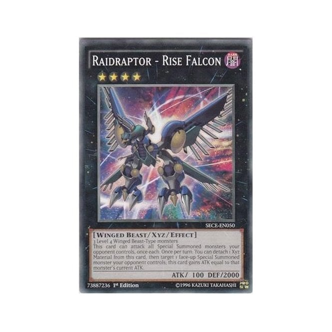 Yu-Gi-Oh! Card SECE-EN050 Raidraptor - Rise Falcon (Common) | Chaos Cards