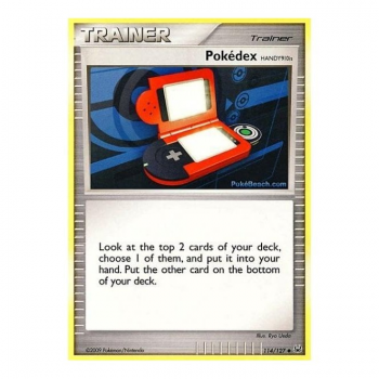 Pokedex HANDY910is : PLATINUM 114/127 - Pokemon Single Card
