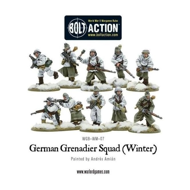 Bolt Action German Grenadier Squad (Winter) Chaos Cards